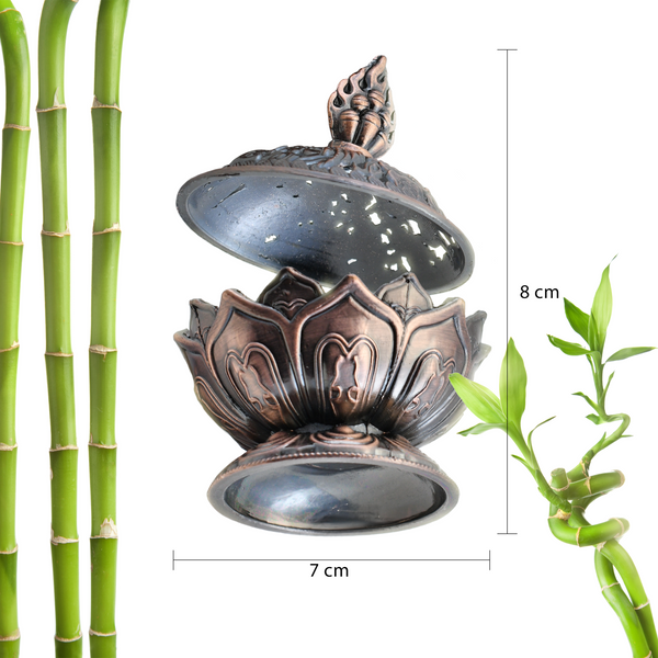 Set: cone incense + incense burner