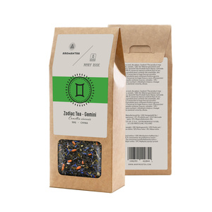 Aromantra x Mary Rose – Sternzeichen-Tee – Zwillinge (schwarz) 50 g