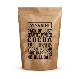 Vivarini – Kakao alkalizowane ciemne (proszek) 1 kg