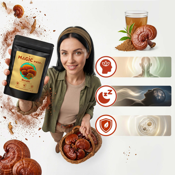 Magic Pwdr – Reishi 30g