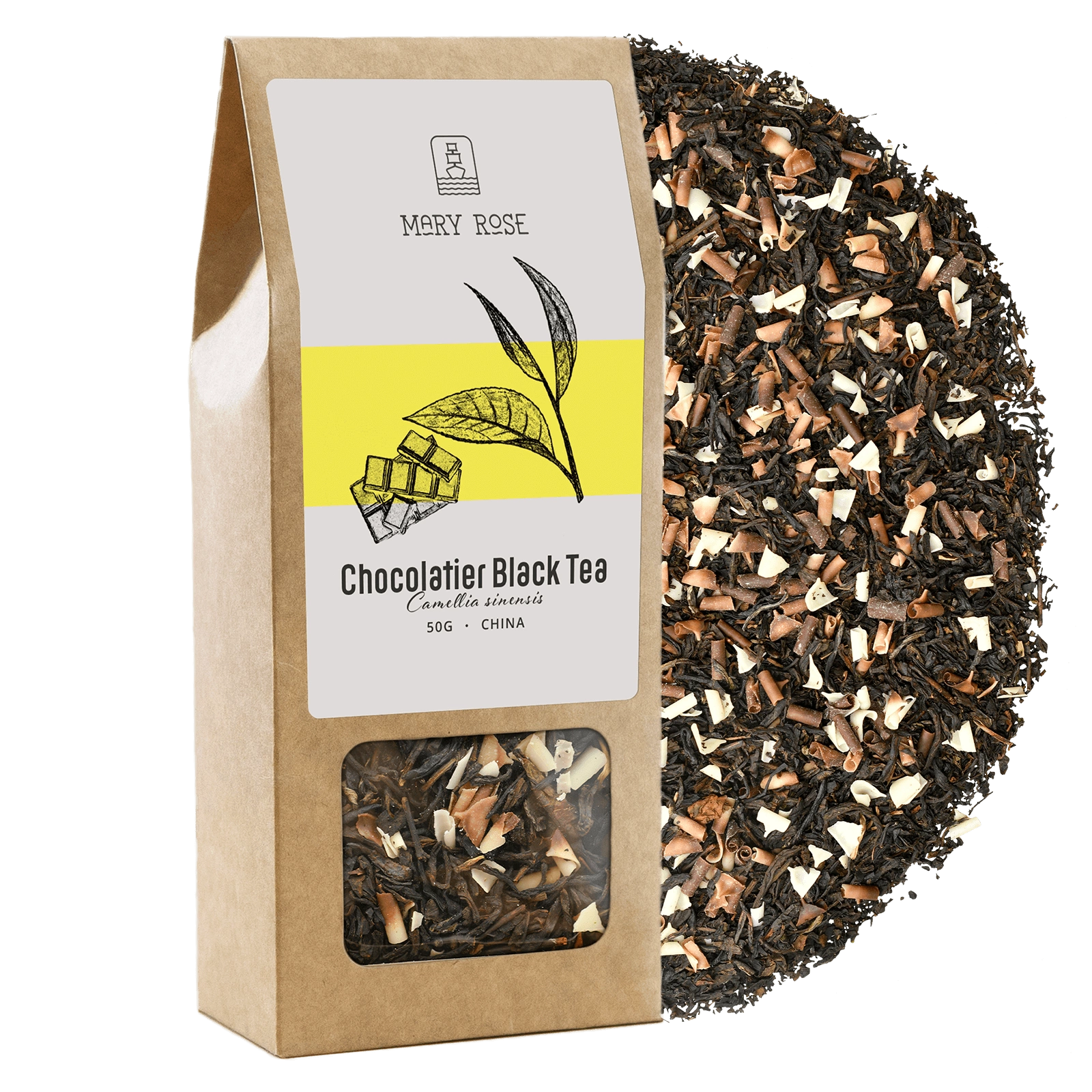 Szczegóły herbaty Mary Rose Chocolatier