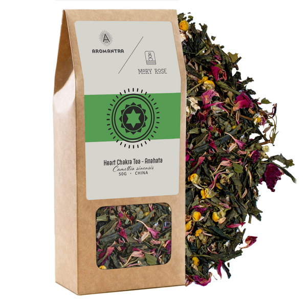 Aromantra x Mary Rose – Tee für das Herzchakra (Anahata) (grün) 50 g