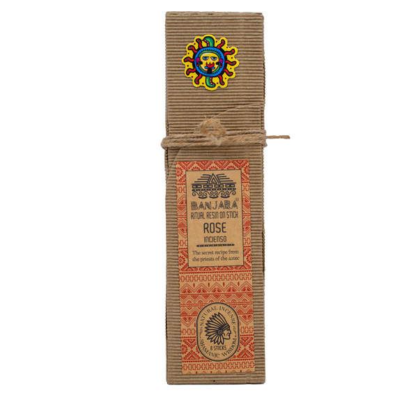 Räucherstäbchen „Banjara Ritual Resin – Rose“