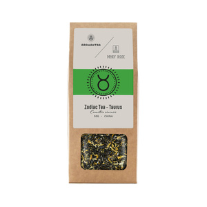 Set for Taurus: zodiac tea + magic gemstone