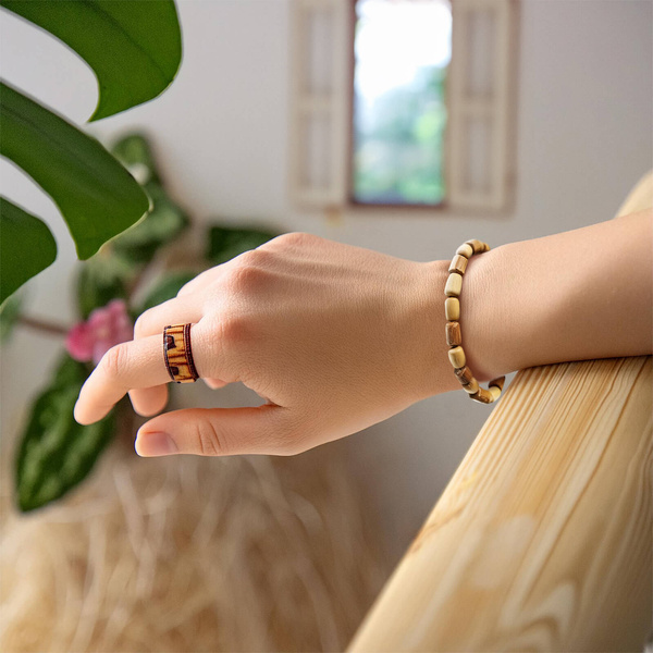 Armband aus Palo Santo
