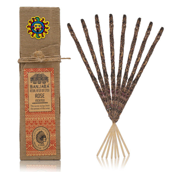 Räucherstäbchen „Banjara Ritual Resin – Rose“