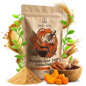 Mary Rose – Orange Matcha Alternative – Pumpkin Spice (w proszku) 100 g