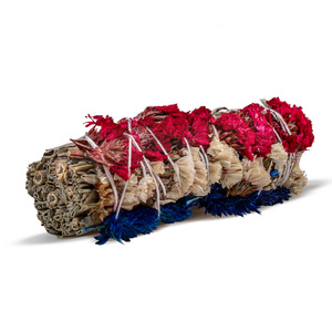 Weißer Salbei mit Blüten – Räucherwerk 20–30 g (Rolle)