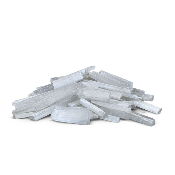 White Selenite (raw stone) 50g