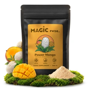 Magic Pwdr – Power Yerba & Mango – Focus & Gut Blend 200g