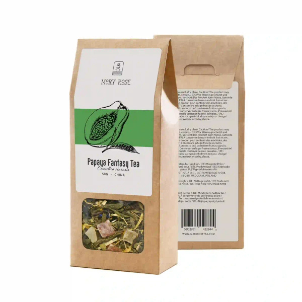 Mary Rose – Grüner Tee „Papaya Fantasy“ – 50 g